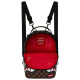 Sprayground Τσάντα πλάτης Sharks In Paris WTF Bubbly Brown Check Mini Backpack